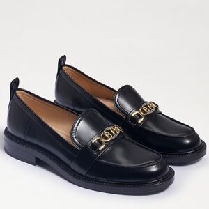 Christy Loafer in Black Box Leather